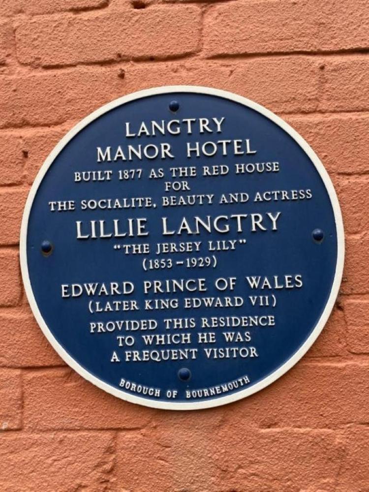 Langtry Manor Hotel Борнмут Екстер'єр фото